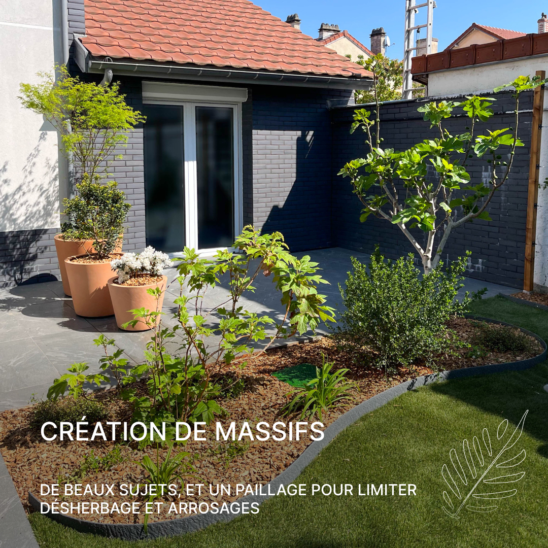 Création de massifs